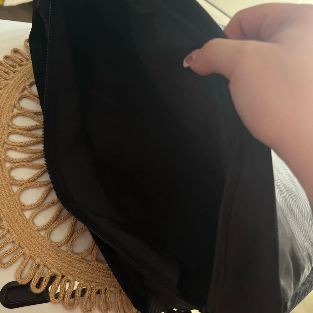 Classic Black Laptop Messenger Bag